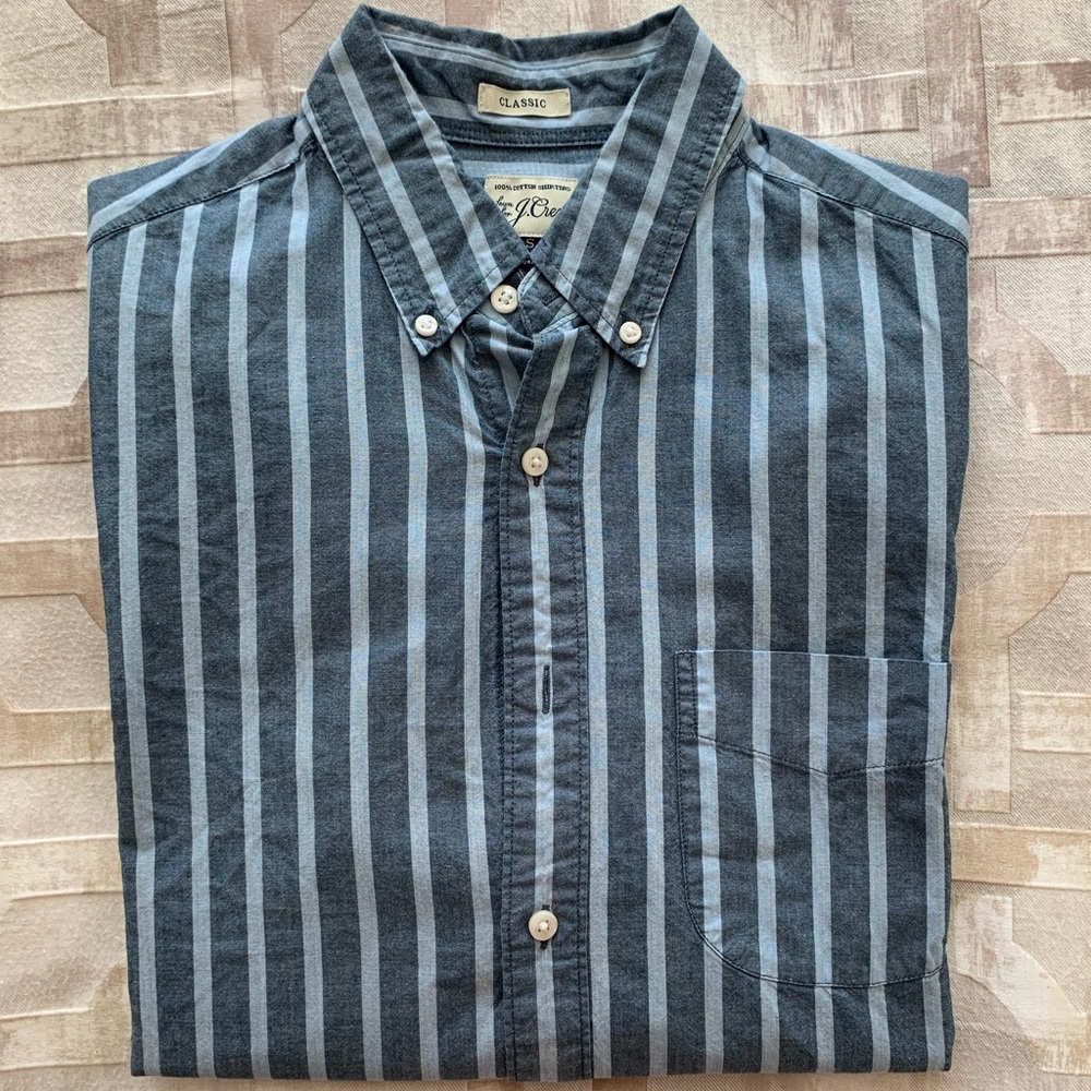 J. Crew Men’s classic fit button-down shirt